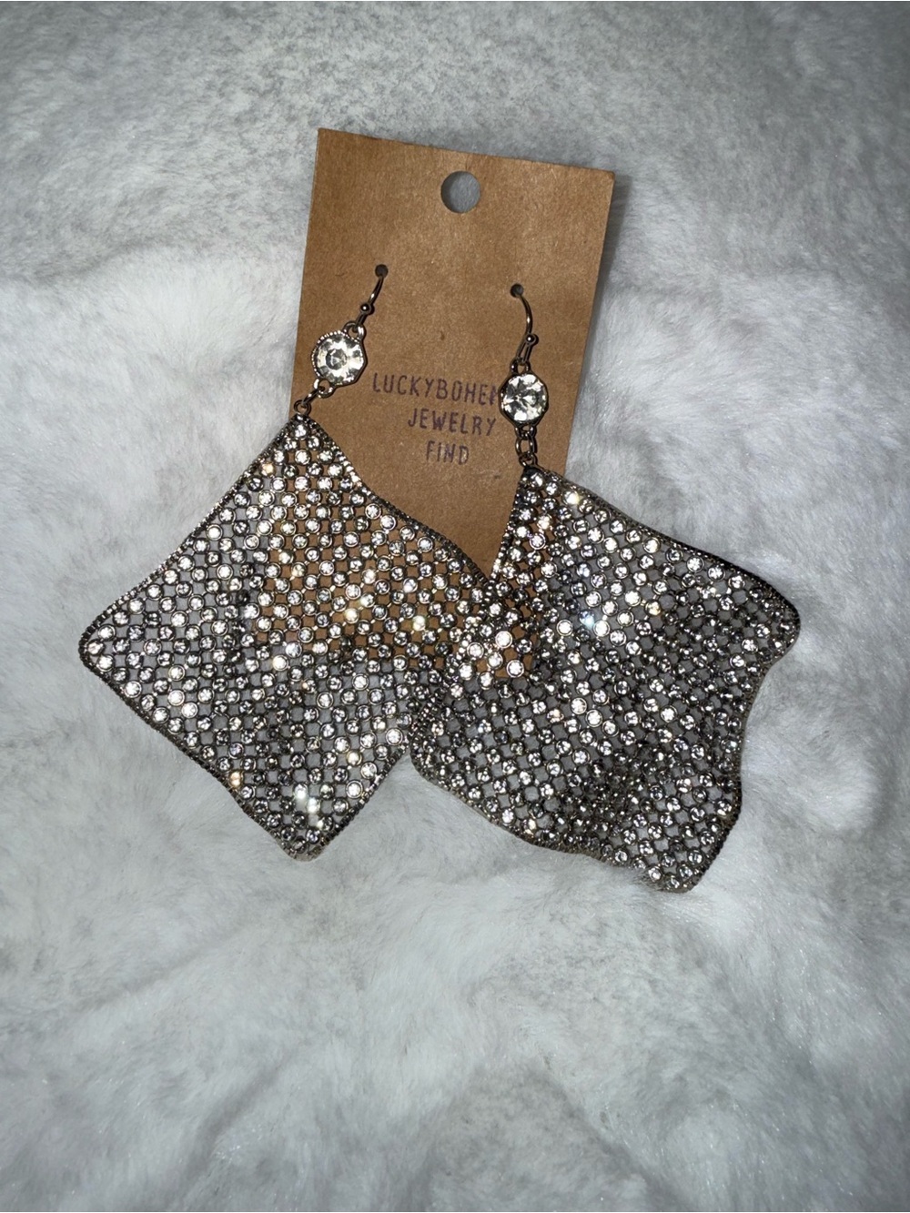 Y2k big statement vintage earrings